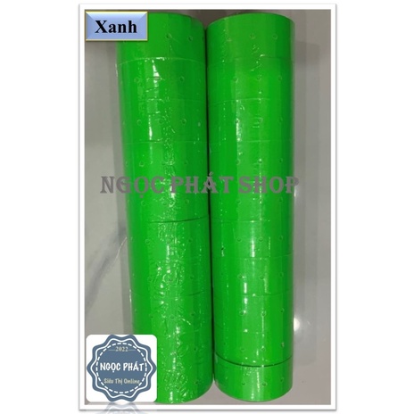 Giấy tem in giá, giấy dán giá - Loại Dày  (10 cuộn/cây)