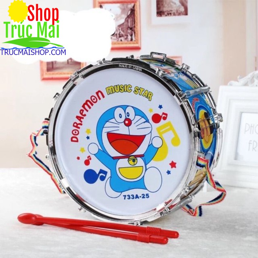 đồ chơi trẻ em trống lớn nhựa 21cm