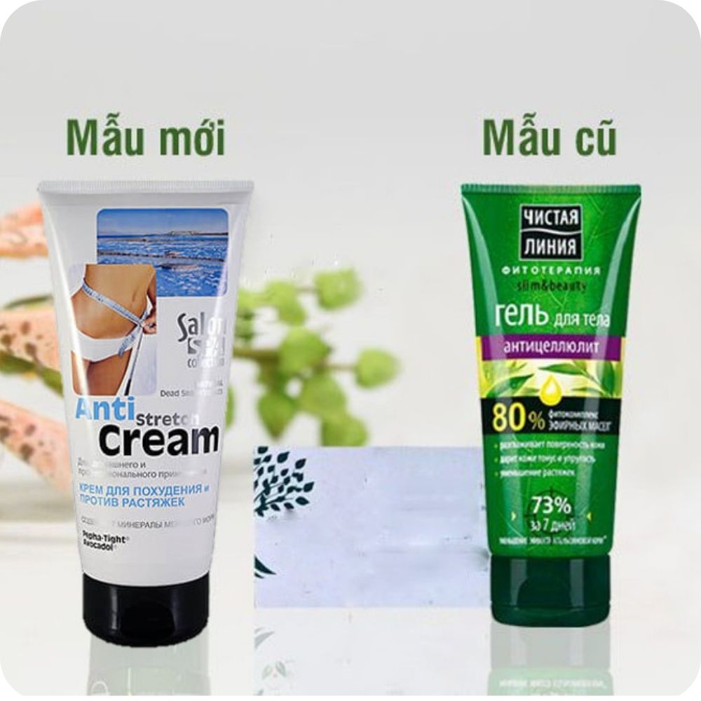 Kem xóa rạn da PURE LINE - Giúp làm mờ vết rạn da và tan mỡ bụng đến 97% của Nga