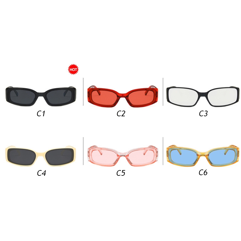 Kính mát gọng vuông nhiều màu thời trang cho nữ