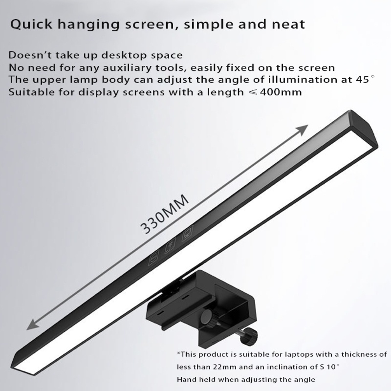 Thanh Đèn LED Để Bàn Có Thể Điều Chỉnh Độ Sáng Cho PC Laptop