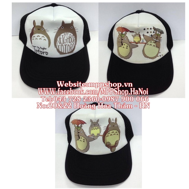 Mũ nón anime totoro mẫu ngẫu nhiên