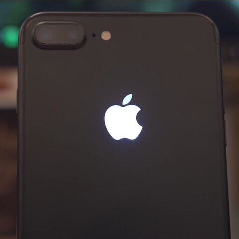 Combo 2 logo táo phát sáng dành cho các dòng điện thoại iPhone