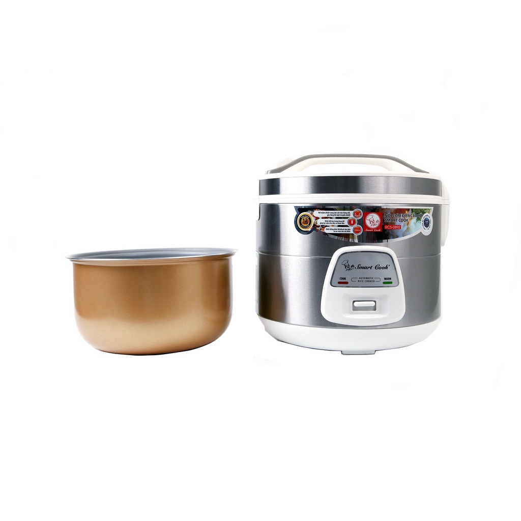 Nồi Cơm Smartcook Rcs-0892, 1.8L - Hàng chính hãng