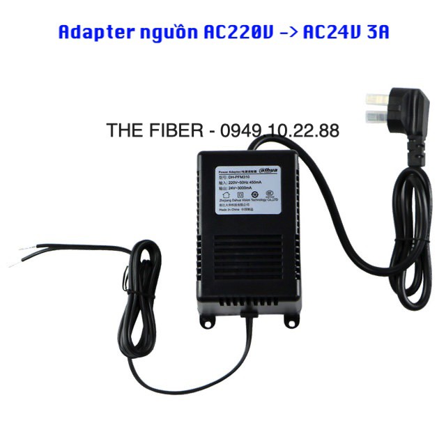 Adapter nguồn AC220V->AC24V 3A  - Dahua DH-PFM310