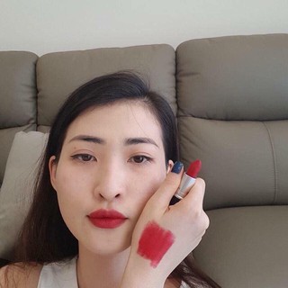 Son Mac Mini Ruby Woo Màu Đỏ Thuần