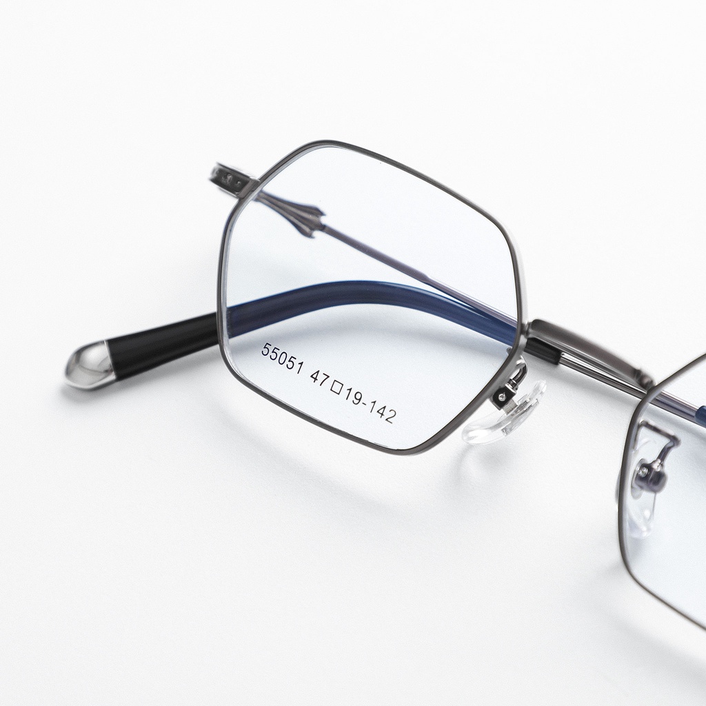 Mắt Kính Nam INF Alumagne Silver Thời Trang Cao Cấp  , MK000041, SOMEHOW