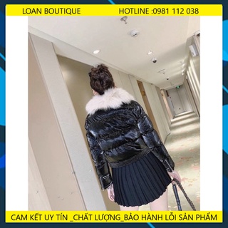 💖FREESHIP💖 Áo phao bóng cổ lông SIÊU NHẸ