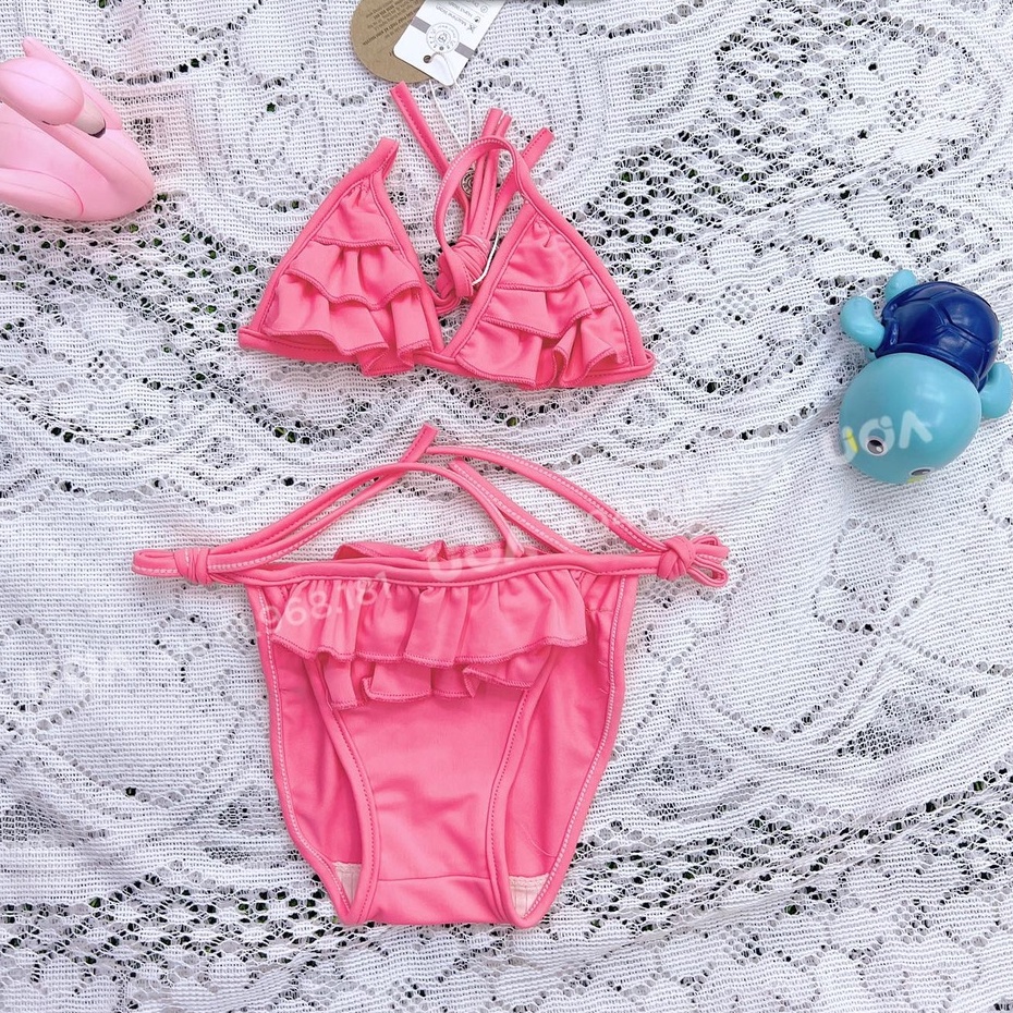 Bộ Đồ Bơi Hrnee Bikini Dễ Thương, Mát Mẻ Cho Bé Gái Từ 9 Tháng Tuổi