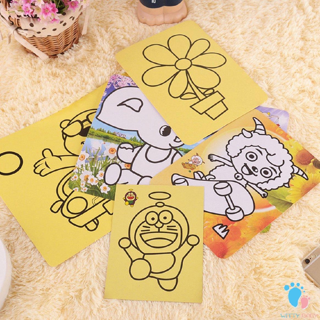 1 Tranh Cát Màu Cho Bé