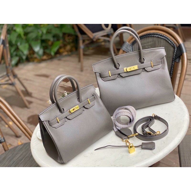 Túi xách HM BIRKIN SUPER • size 25 & 30 cm • chất da epson đứng phom túi lắm luôn  • 11 màu siêu xinh độc quyền đặt riên