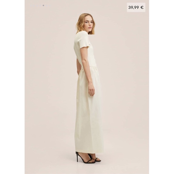 Váy đầm Mango maxi auth