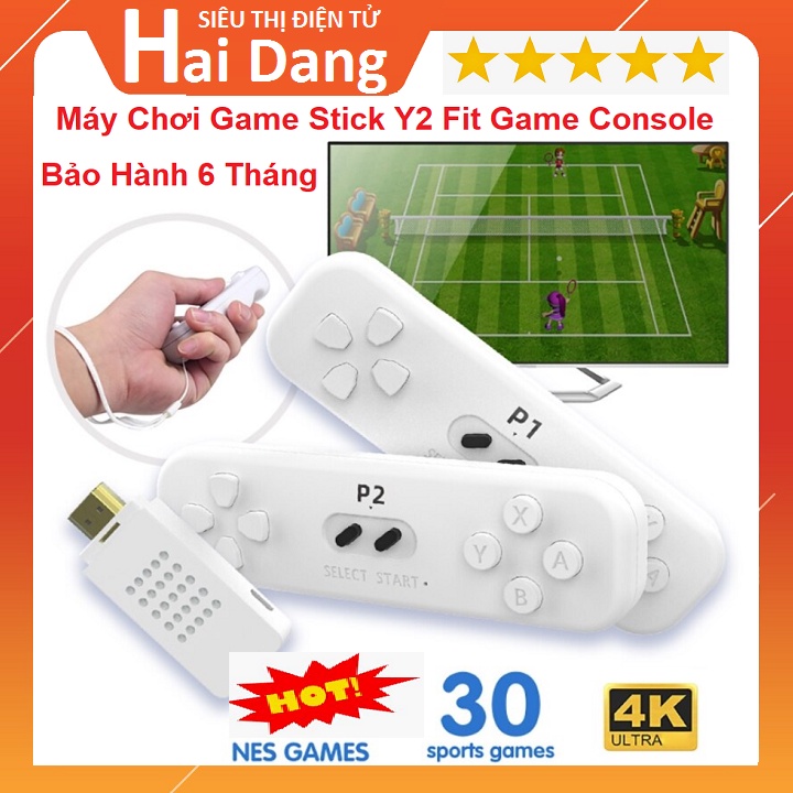 Máy Chơi Game Y2 Fit 830 Stick, HDMI Dùng Cho Tivi Không Dây Thể Thao Game 4K Trò sport - Trò Chơi Cổ Điển