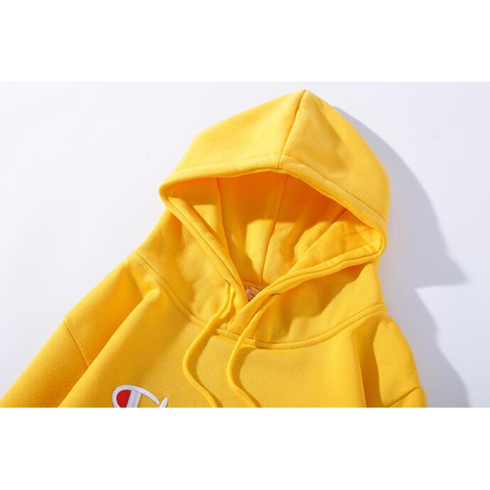 Áo hoodie thêu logo Champion thời trang