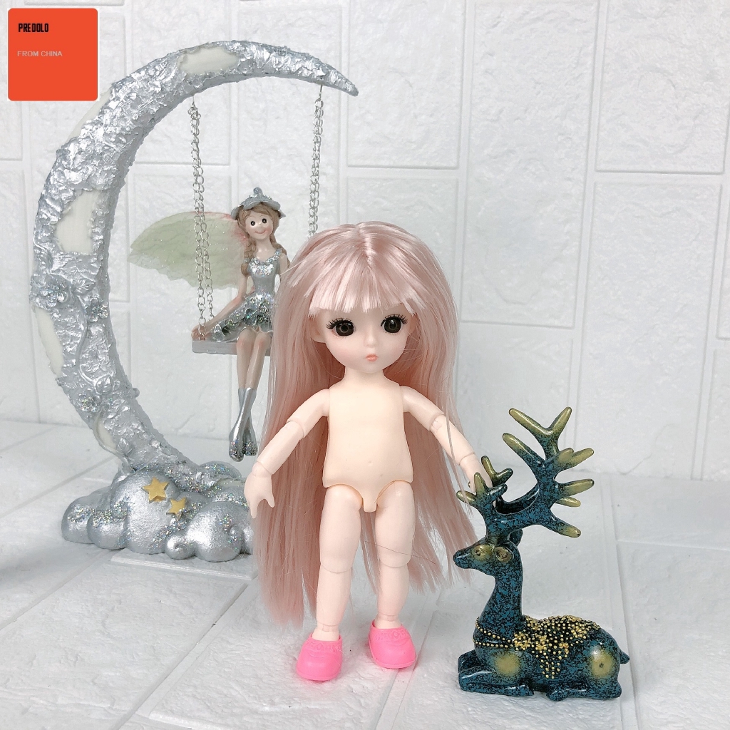 Búp bê Barbie cao 16cm đáng yêu chất lượng cao