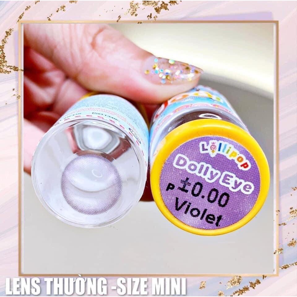 (FREE SHIP) lens Tím - Hông (violet/pink) HOT