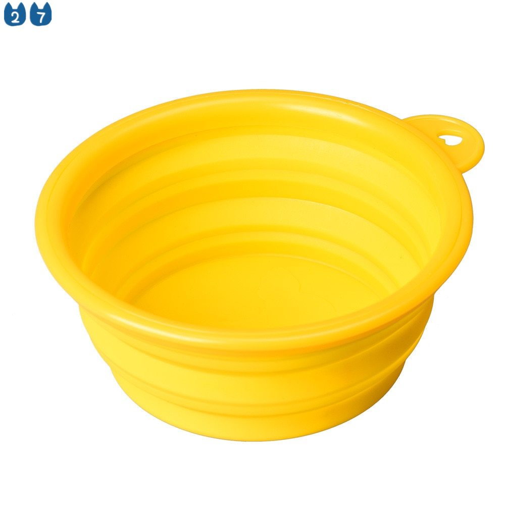 Bát Ăn Silicone Gấp Gọn Thân Thiện Với Môi Trường Dành Cho Chó Cưng 27 Món