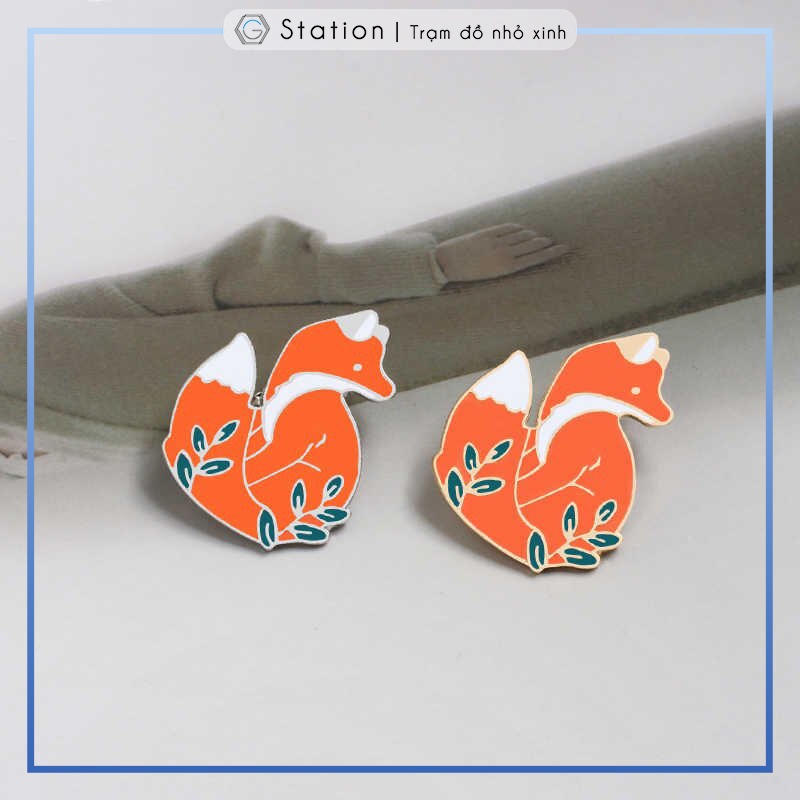 Pin cài áo cáo the fox - GC056