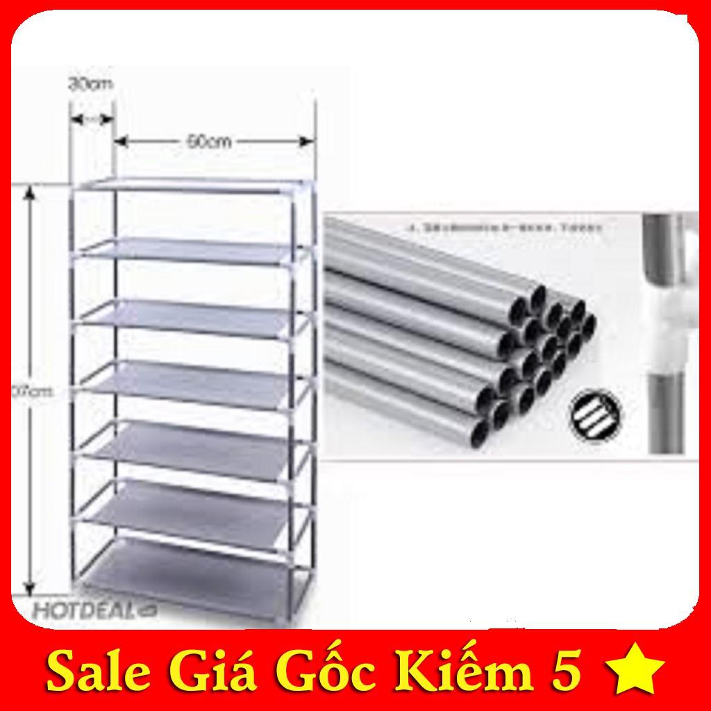 TỦ GIẦY DÉP HOA VĂN 7 TẦNG 6 NGĂN.