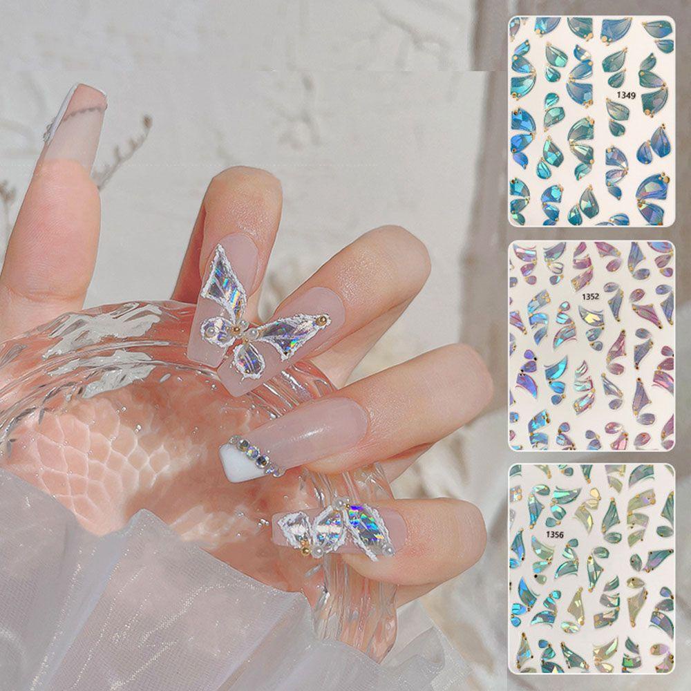 Nhãn Dán Nổi Trang Trí Móng Tay 5D DIY Dành Cho Nữ