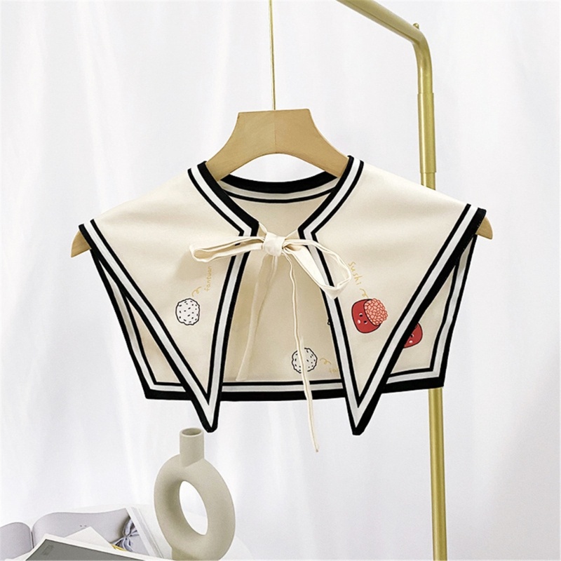 Khăn Choàng Vai Satin In Họa Tiết Có Thể Tháo Rời