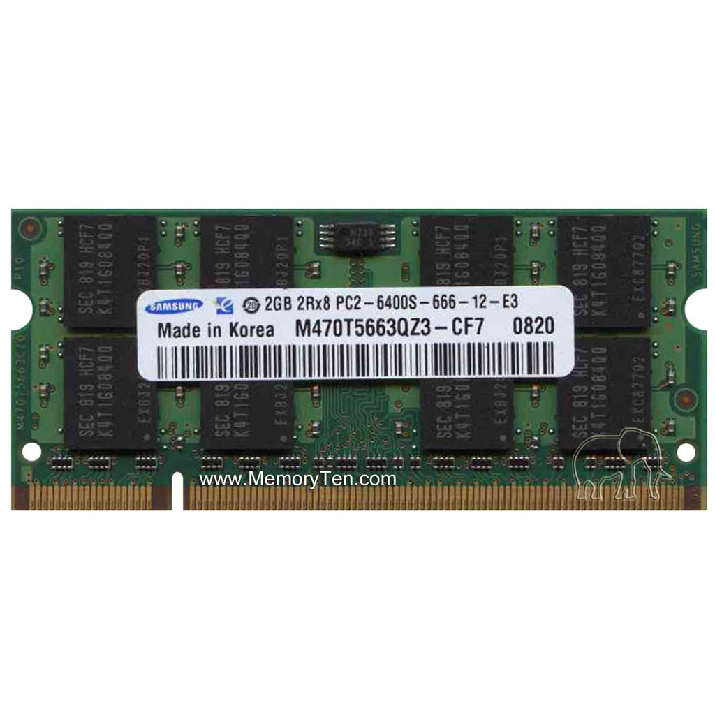 Ram2 2G nâng cấp bộ nhớ cho Laptop