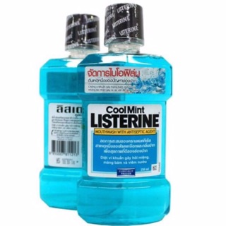 Nước súc miệng diệt khuẩn Listerine Cool Mint 250ml