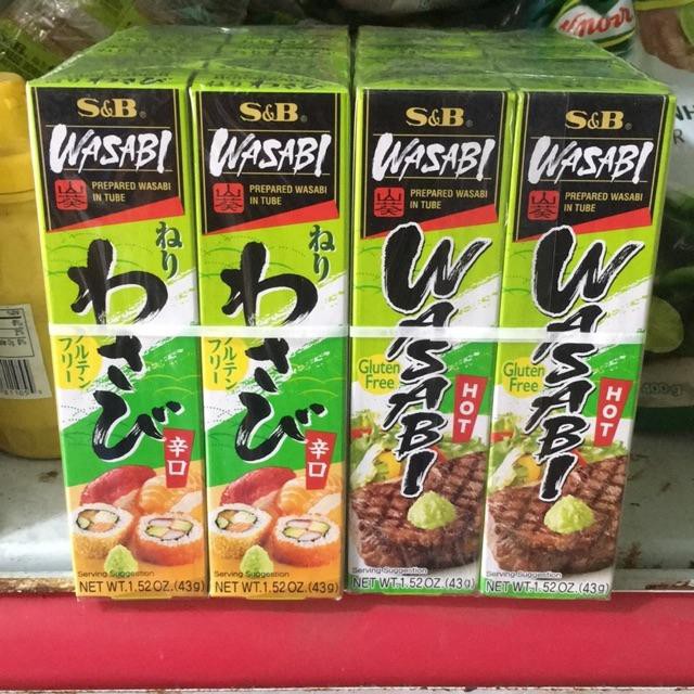 MÙ TẠT XANH NHẬT BẢN XỊN S&B 43G - JAPAN WASABI