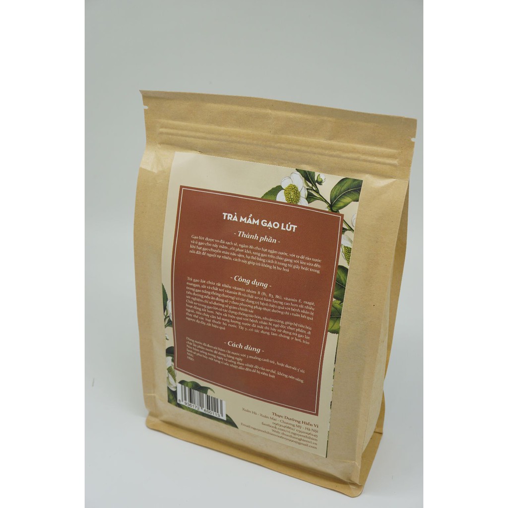 Trà mầm gạo lứt - Góc thực dưỡng- Túi 1kg