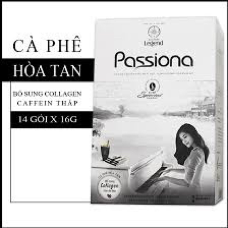 Cà phê Passiona hòa tan  hộp 14 gói 16gr | BigBuy360 - bigbuy360.vn