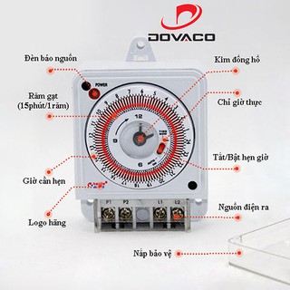 Hẹn giờ lập trình cơ công suất lớn Kerde TID-03J