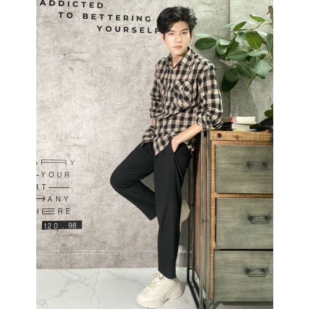 Sơ mi caro 2 túi thời trang nam form suông rộng Nô store