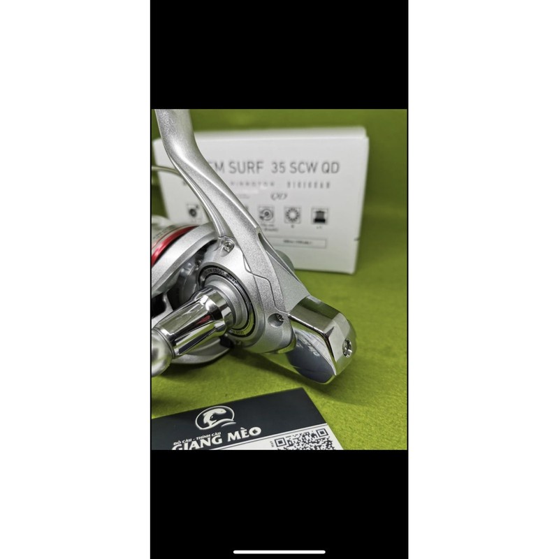 Máy câu Daiwa Emblem Surf 35 SCW QD chất 45g6 can cau 24h 8hd7dgdj