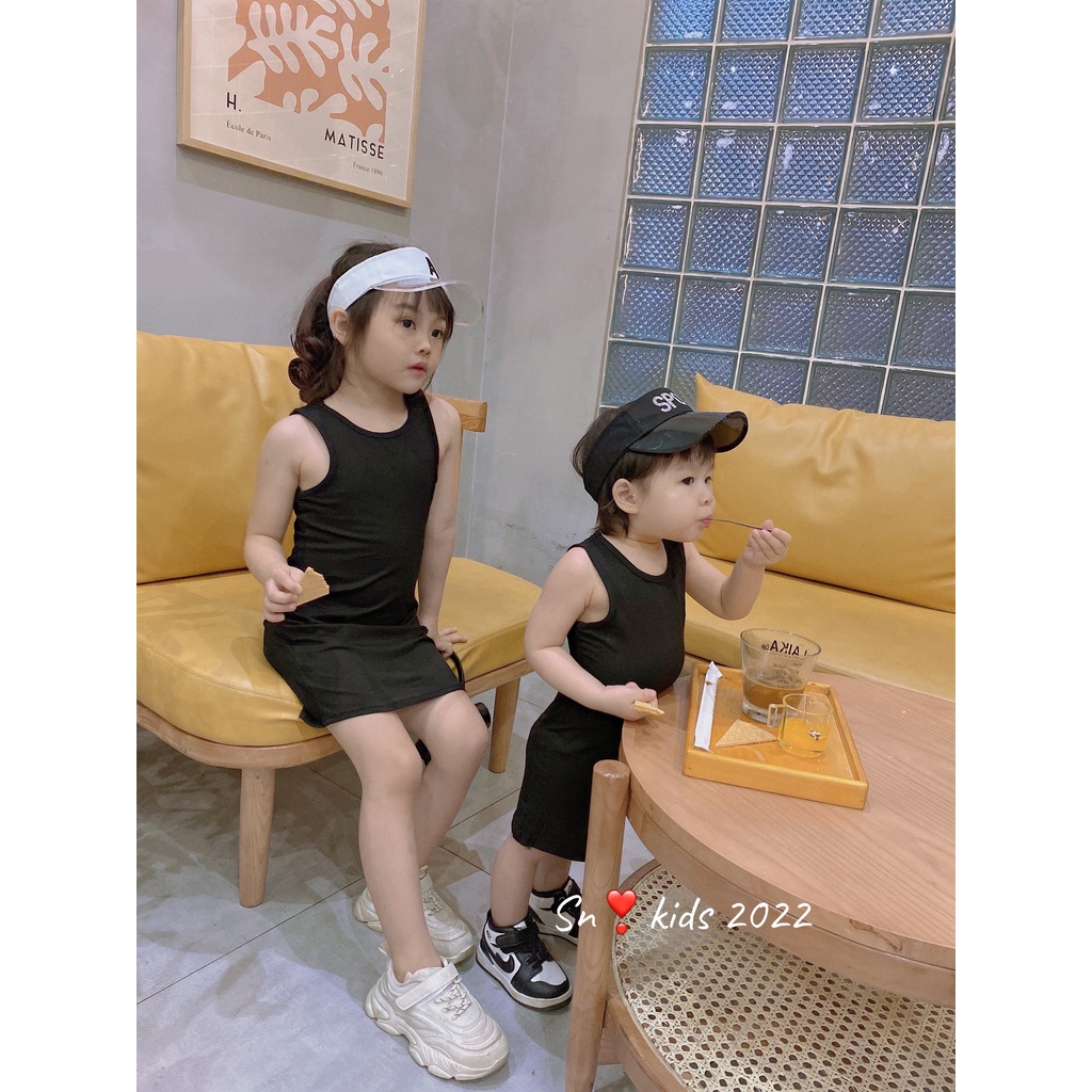 Váy body dài  cho bé gái xinh đẹp - VBSN