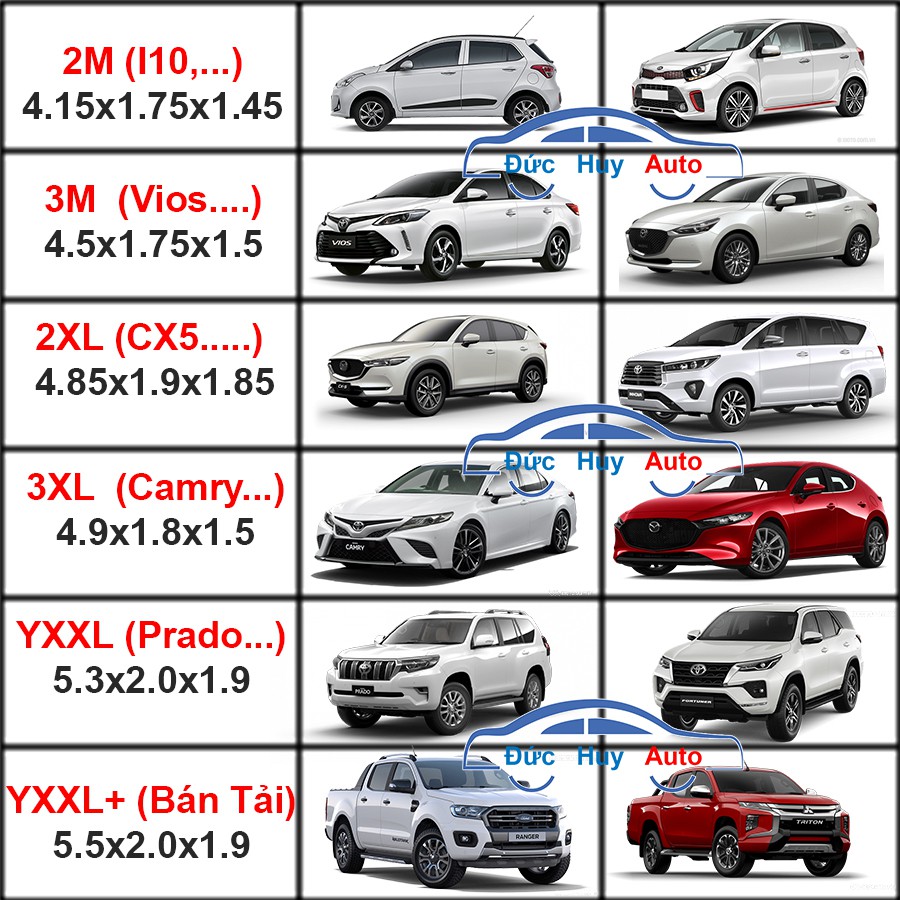 Bạt Phủ Ô Tô  - Bạt Phủ Xe Ô Tô - 3 Lớp Cao Cấp, Chống Nắng, Chống Mưa, Chống Cháy | BigBuy360 - bigbuy360.vn