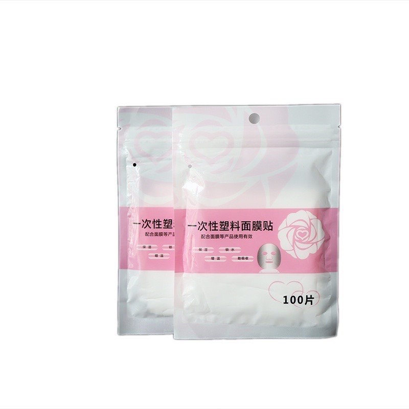 Mặt Nạ Ni Lông Ủ Tê Mặt Gói 100 Miếng Linon Đăp Mặt Chất Liệu Pe An Toàn Chính Hãng.
