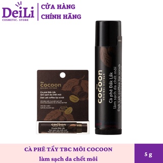 Tẩy tế bào chết môi cocoon cà phê đắk lắk