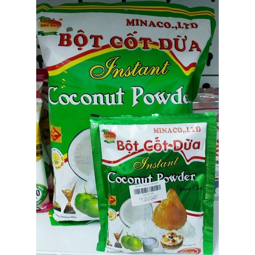 Bột Cốt Dừa Nguyên Chất Gói 500g