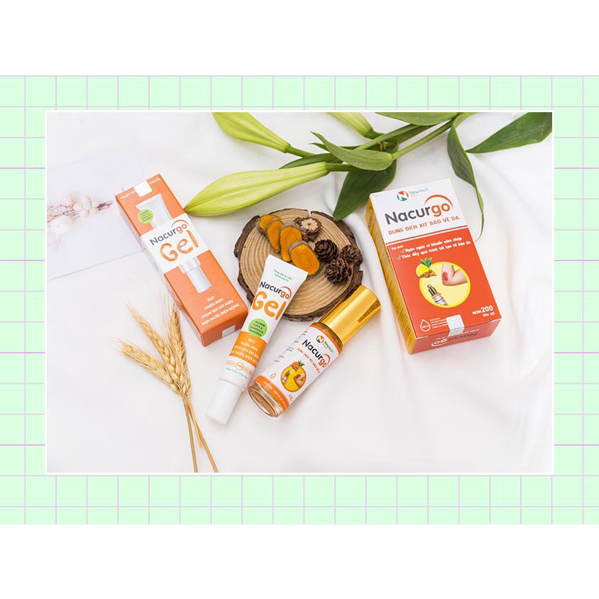 ! ! Nacurgo gel 20g - Cho làn da sáng mịn đều màu
