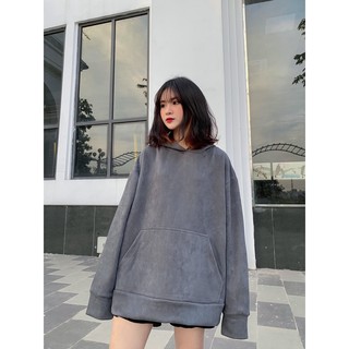 Áo hoodie da lộn phản quang thefiremonkey