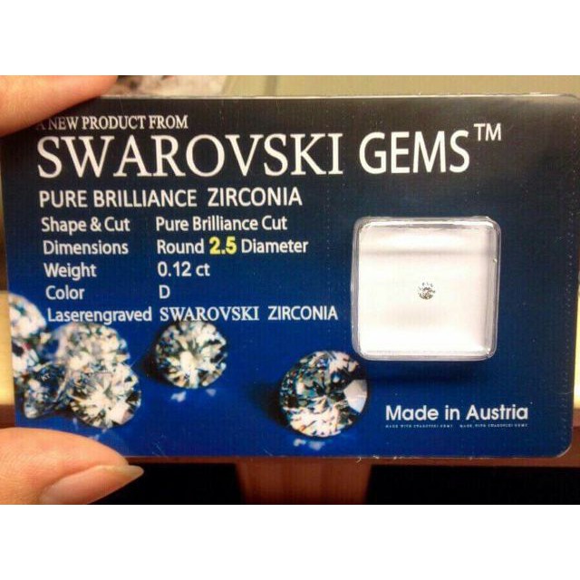 Đá Đính Răng - Kim Cương Nhân Tạo Úc Kèm Keo