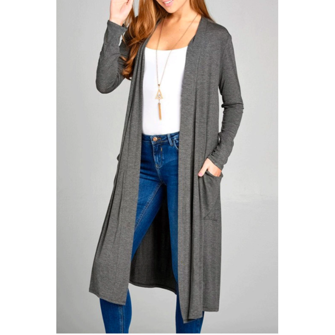 Áo khoác form dài Active USA