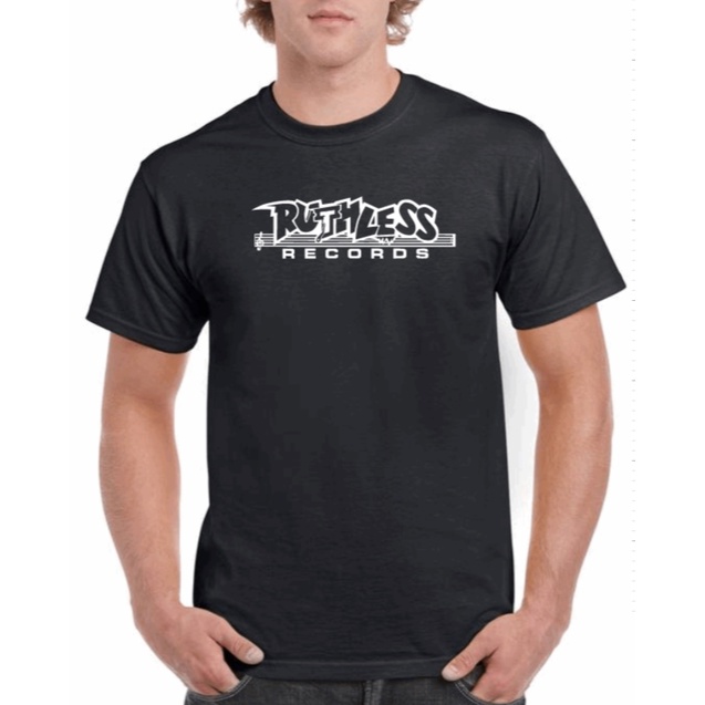 Áo thun Ruthless Records Eazy E Ice Cube Nwa Concert Hip Hop Logo Cotton Tee