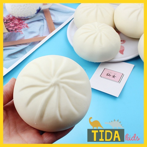 Bánh bao Squishy Mochi Cute ⚡ HOT TREND ⚡ Đồ Chơi Mochi Xả Stress Dễ Thương Xua Tan Mệt Mỏi, Văn Phòng Phẩm TiDa Kids