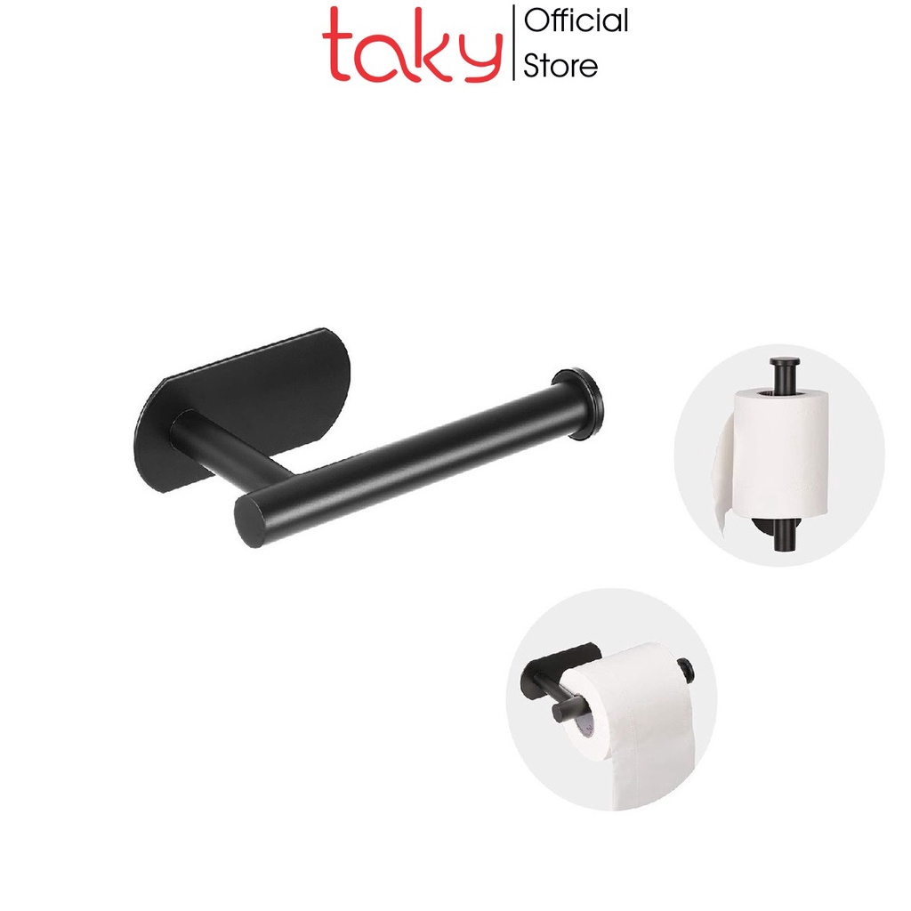 Giá Inox - Taky, Dán Tường Treo Cuộn Giấy Vệ Sinh Trong Toilet Cao Cấp, Tiện Dụng Và Không Khoan Tường - 4075