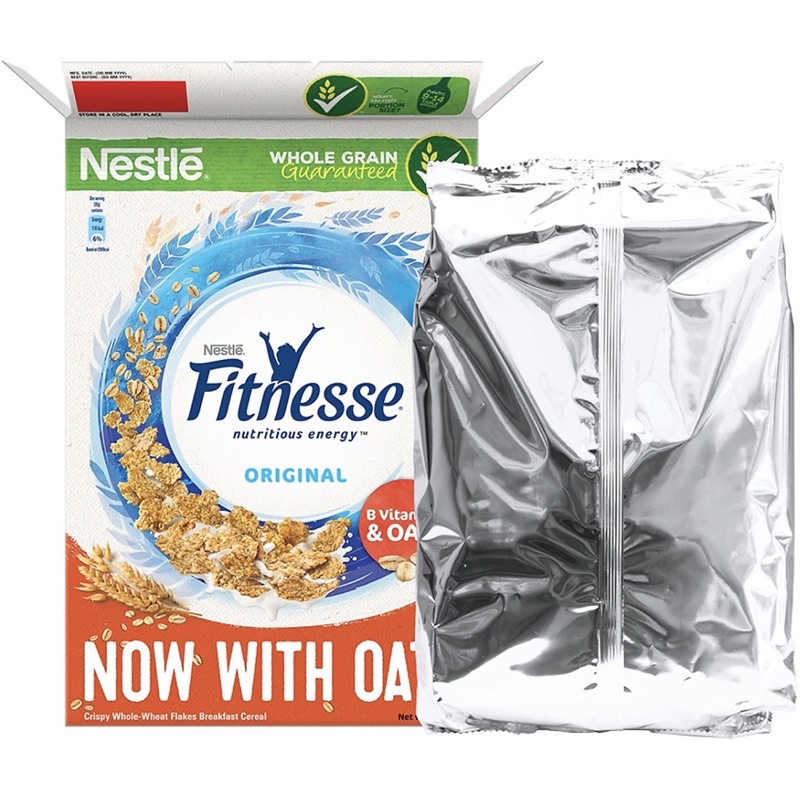 (375g có sẵn Hà Nội) Ngũ Cốc Ăn Sáng Nestlé Fitnesse  Original vị nguyên bản