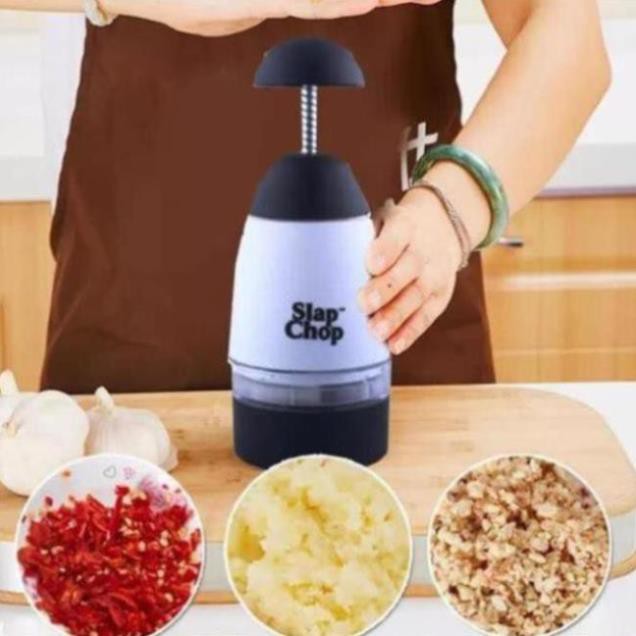 [SIÊU GIẢM GIÁ]MÁY DẬP HÀNH TỎI SLAPCHOP ĐA NĂNG- DỤNG CỤ NGHIỀN TỎI CẦM TAY- DỤNG CỤ BĂM GIA VỊ ỎI ỚT