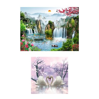 Combo 2 tranh dán tường hd-cb2up-1