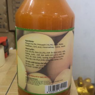 Sinh tố xoài & dứa Berrino