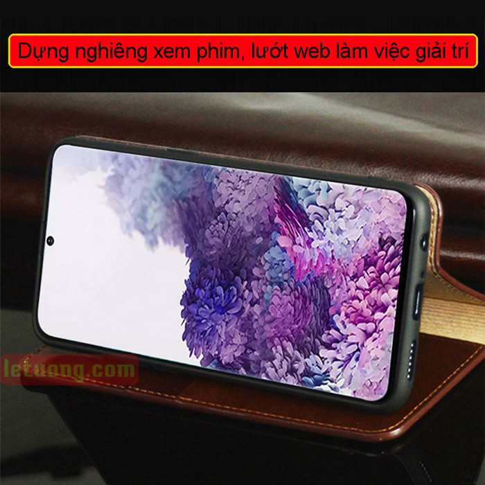 Bao da Samsung A52, A52 5G, A72, A72, 5G LT Wallet Handmade da bò | BigBuy360 - bigbuy360.vn